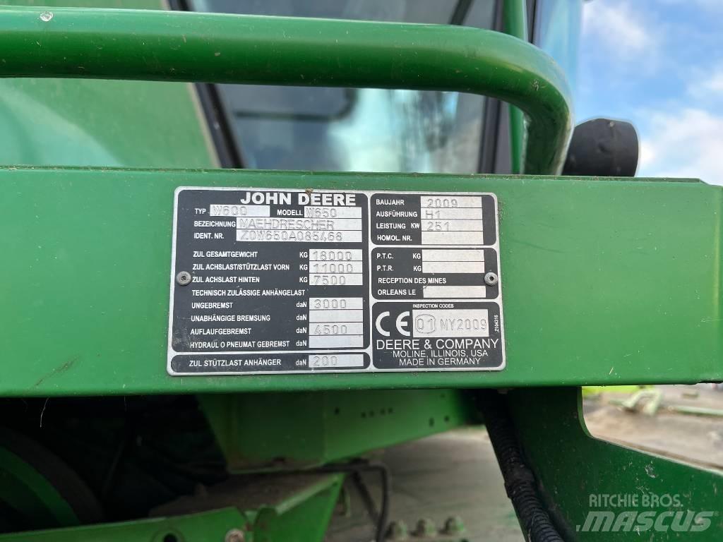 John Deere W 650 i Skördetröskor