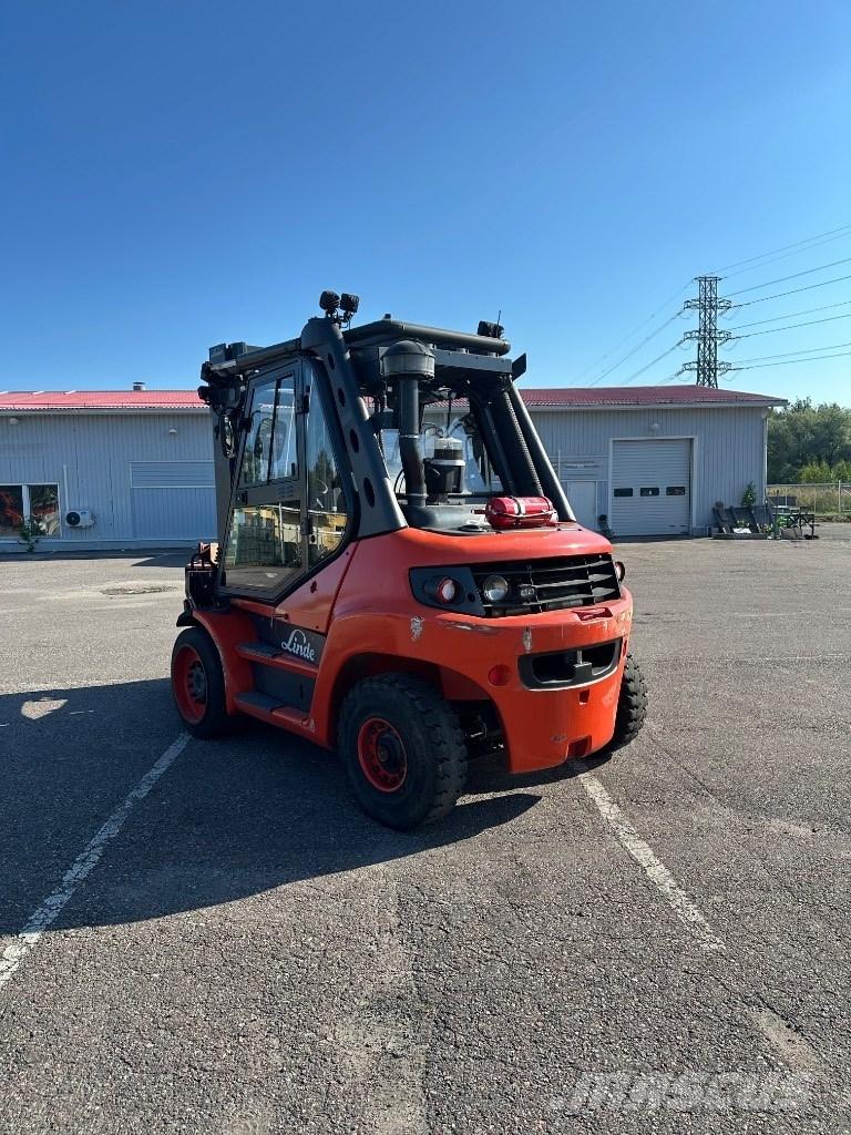 Linde H70D Dieselmotviktstruckar