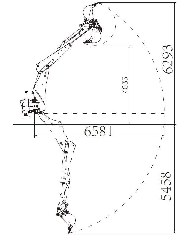 Lonking 83 C Grävlastare