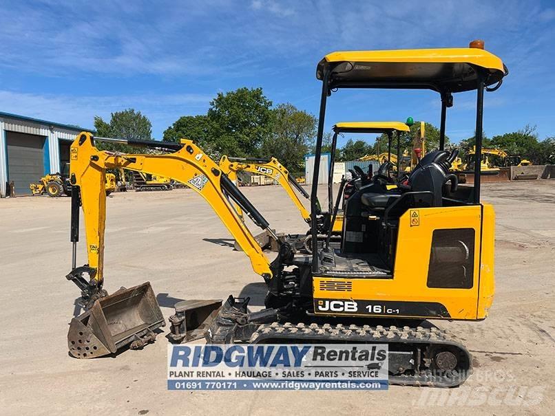 JCB 16 C-1 Minigrävare < 7t