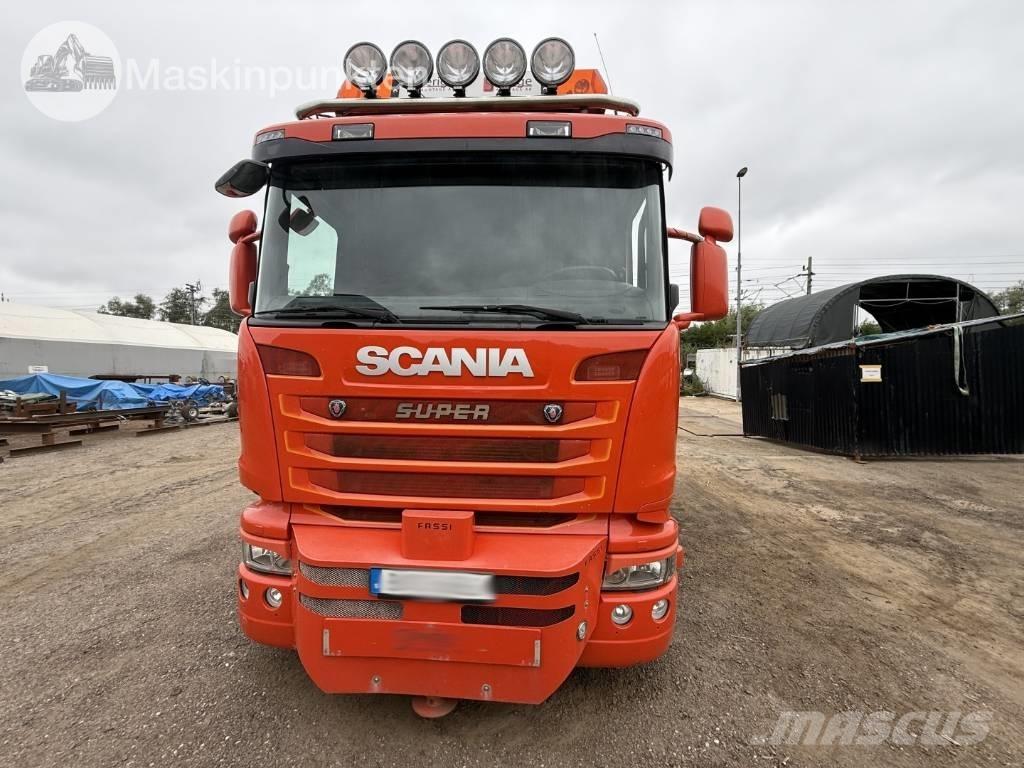 Scania R 450 bodbil Kranbilar