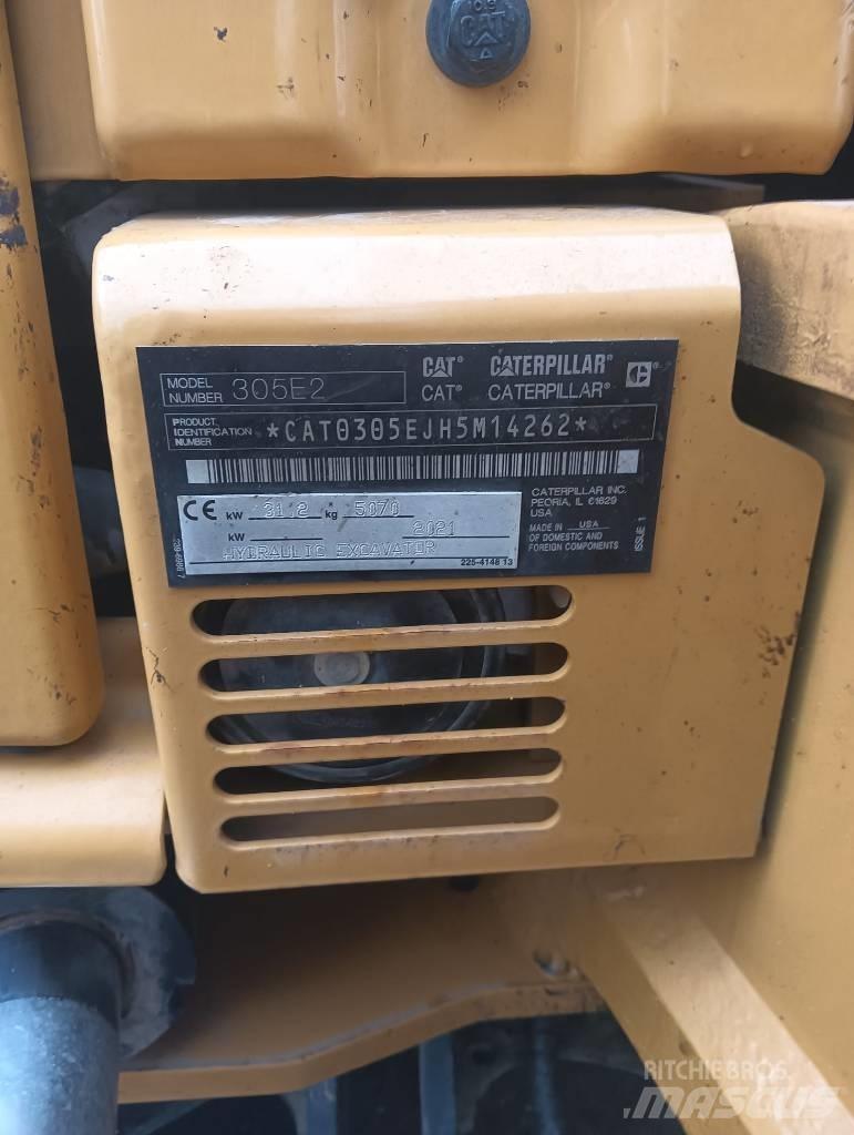 CAT 305 E CR Minigrävare < 7t