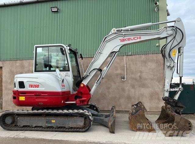 Takeuchi TB 260 Minigrävare < 7t