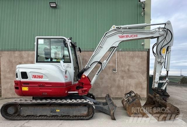 Takeuchi TB 260 Minigrävare < 7t