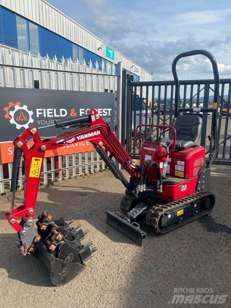 Yanmar SV 08 Minigrävare < 7t