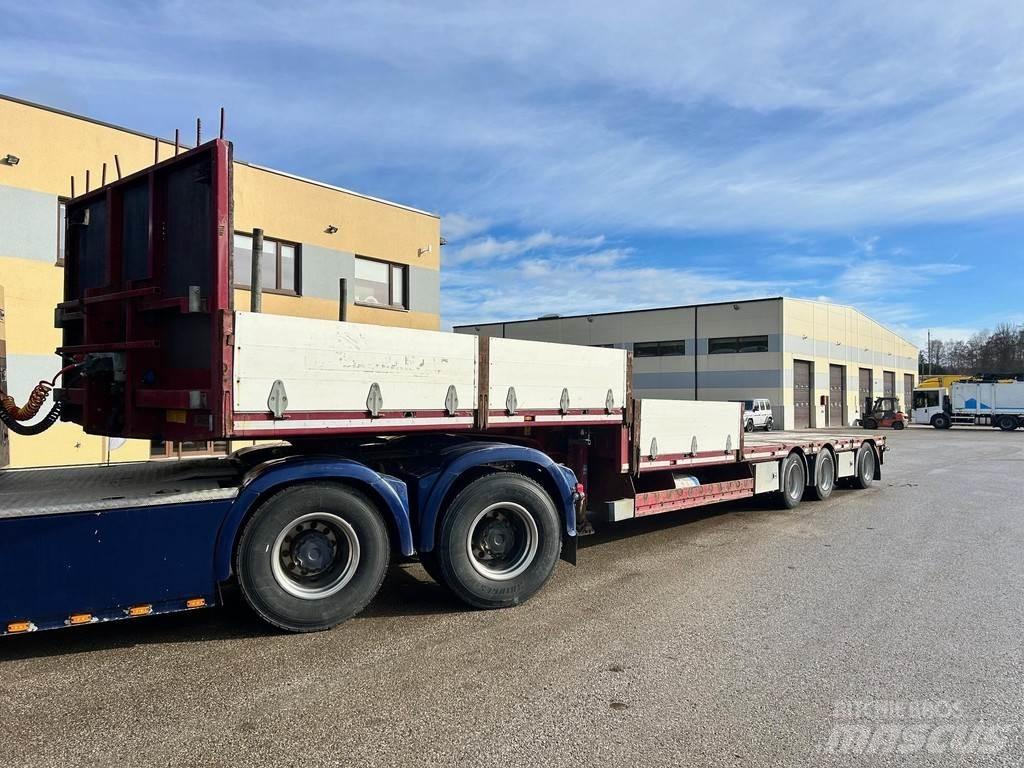 HRD 3-AXLE JUMBO Låg lastande semi trailer