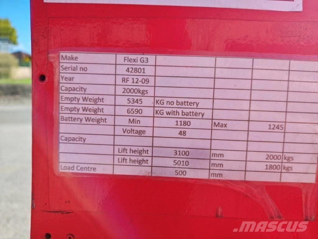 Flexi G3 Elmotviktstruckar