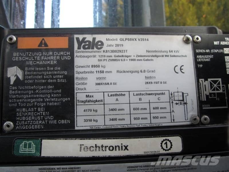 Yale GLP 55 VX Gasolmotviktstruckar