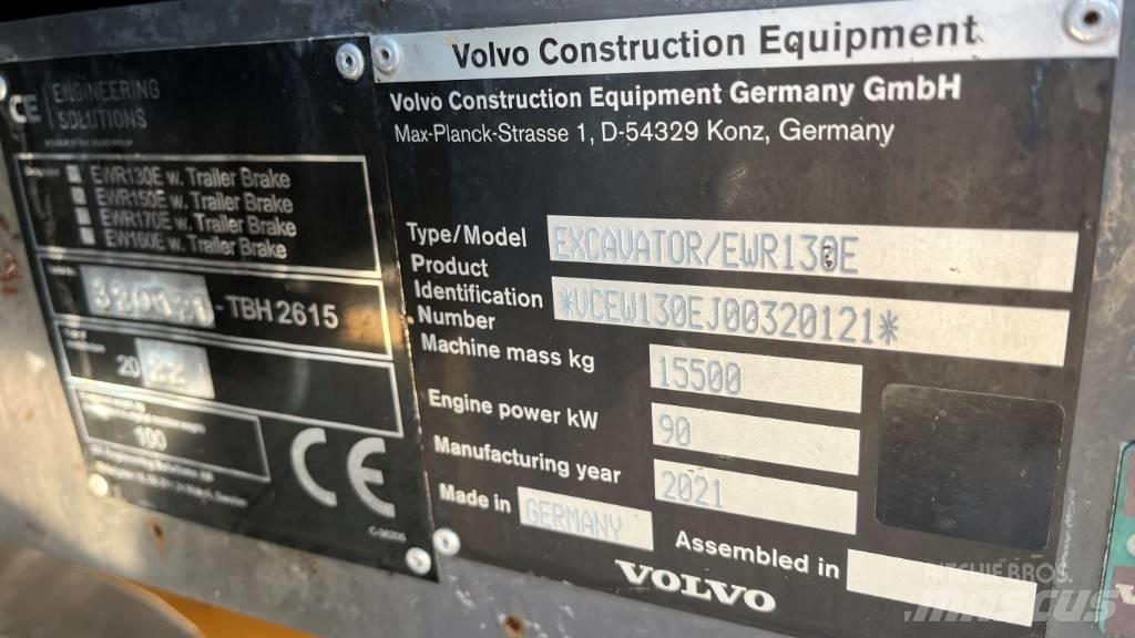 Volvo EWR130E Hjulgrävare