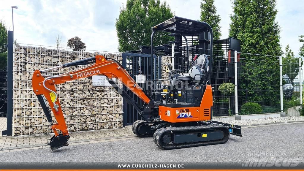 Hitachi ZX 17 U-6 Minigrävare < 7t