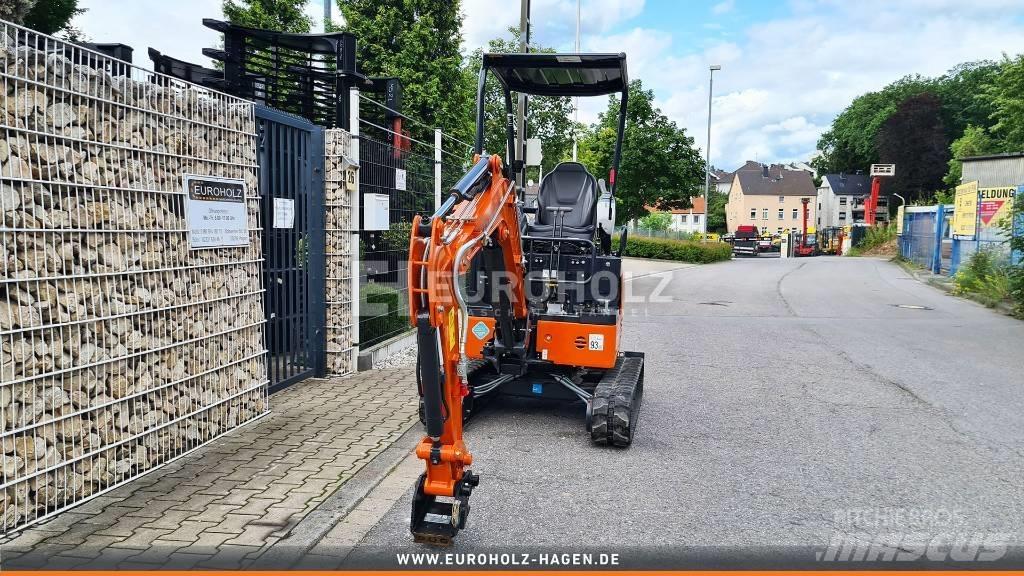 Hitachi ZX 17 U-6 Minigrävare < 7t
