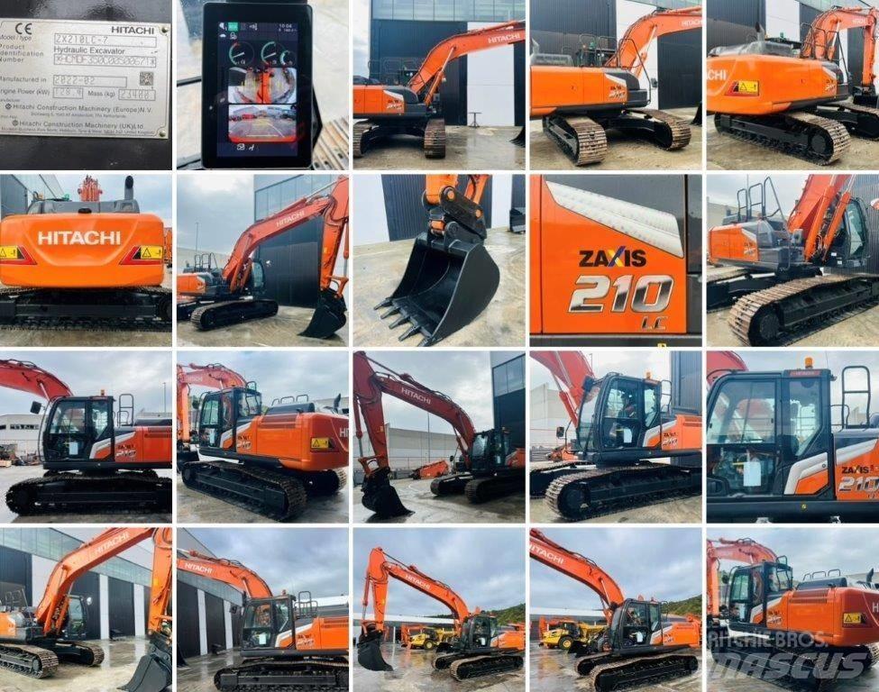 Hitachi ZX 210 LC-7 Bandgrävare