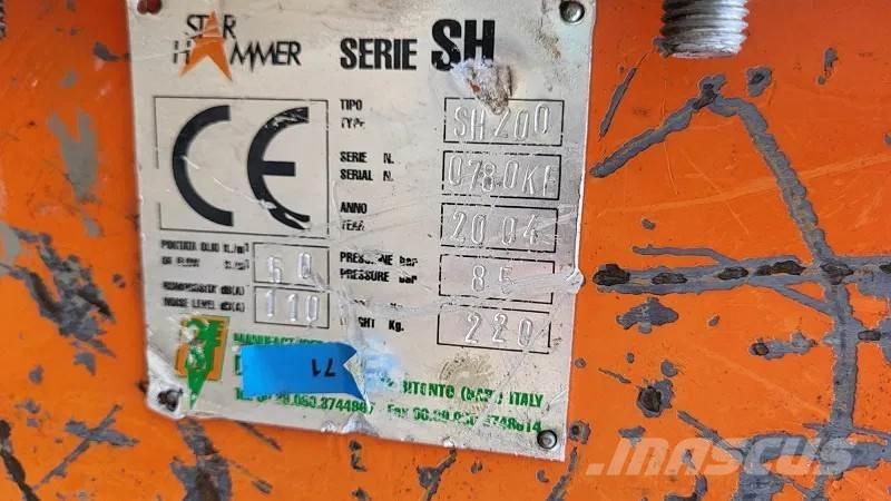 Star Hammer sh200 Hydraulhammare