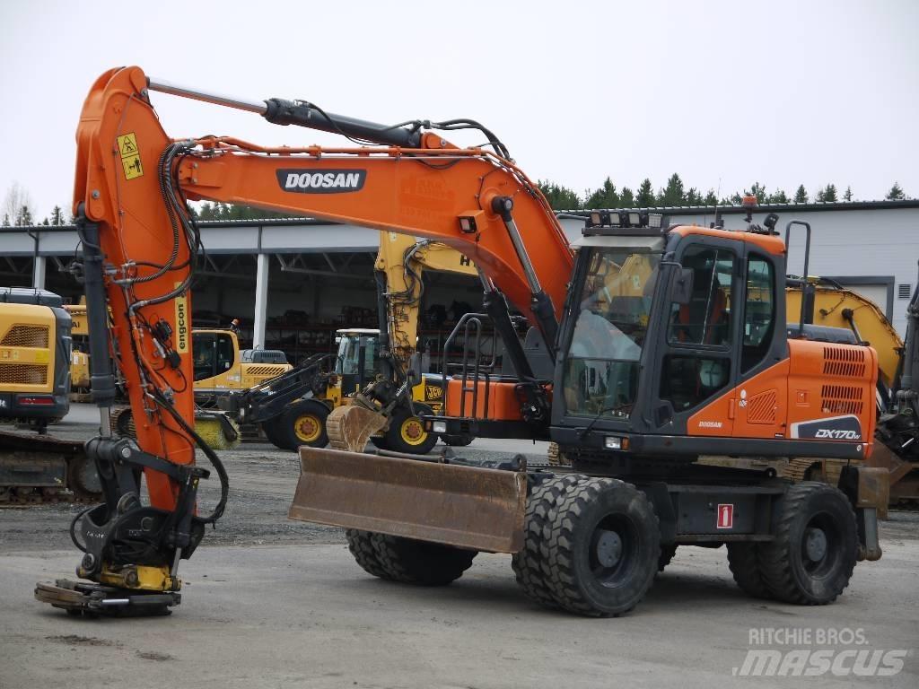 Doosan DX 170 W-5 Hjulgrävare