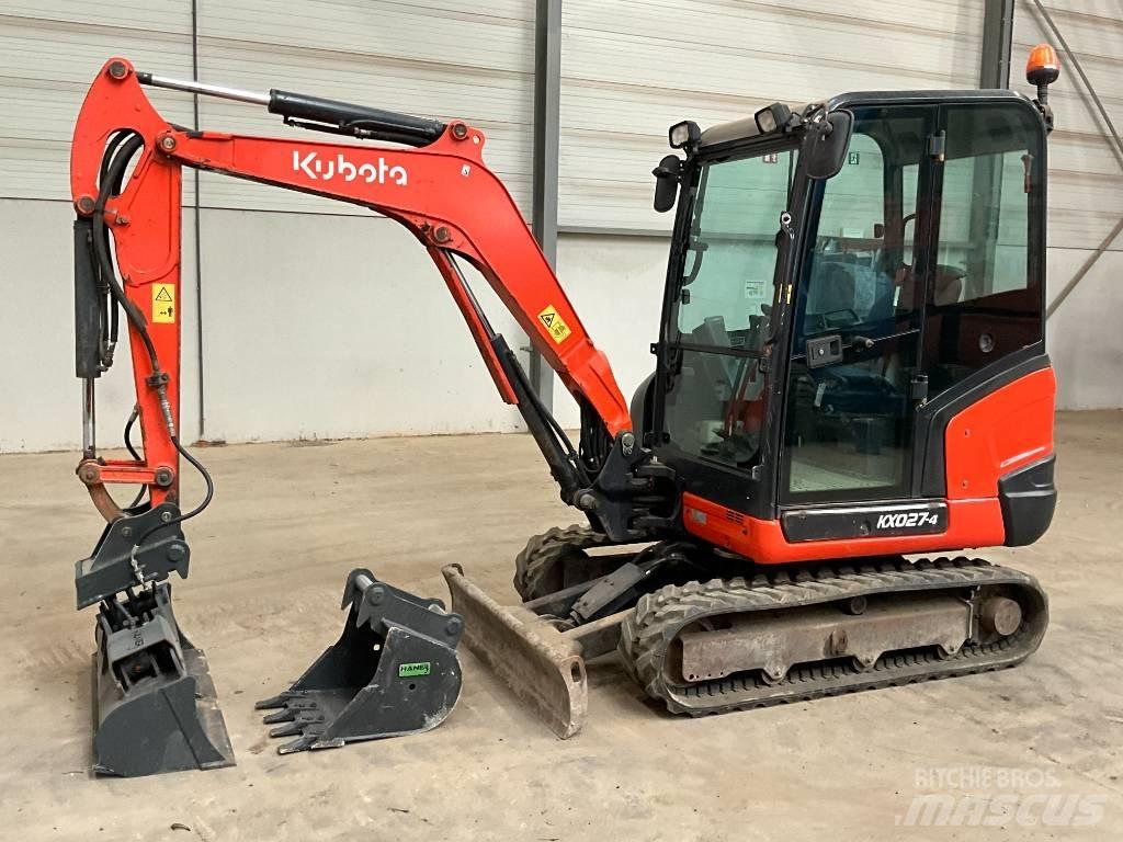 Kubota KX 027-4 Minigrävare < 7t