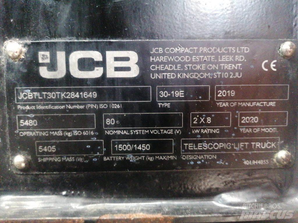 JCB TLT30-19E Elmotviktstruckar
