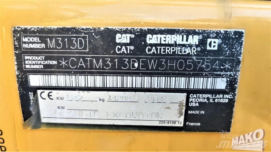 CAT M 313 D Hjulgrävare