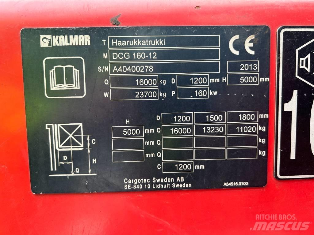 Kalmar DCG160-12 Dieselmotviktstruckar