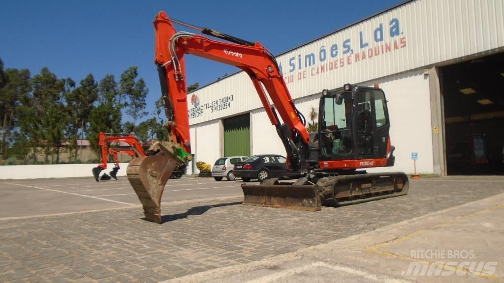 Kubota KX 080-4 Midigrävmaskiner 7t - 12t