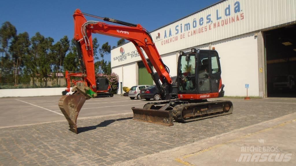 Kubota KX 080-4 Midigrävmaskiner 7t - 12t
