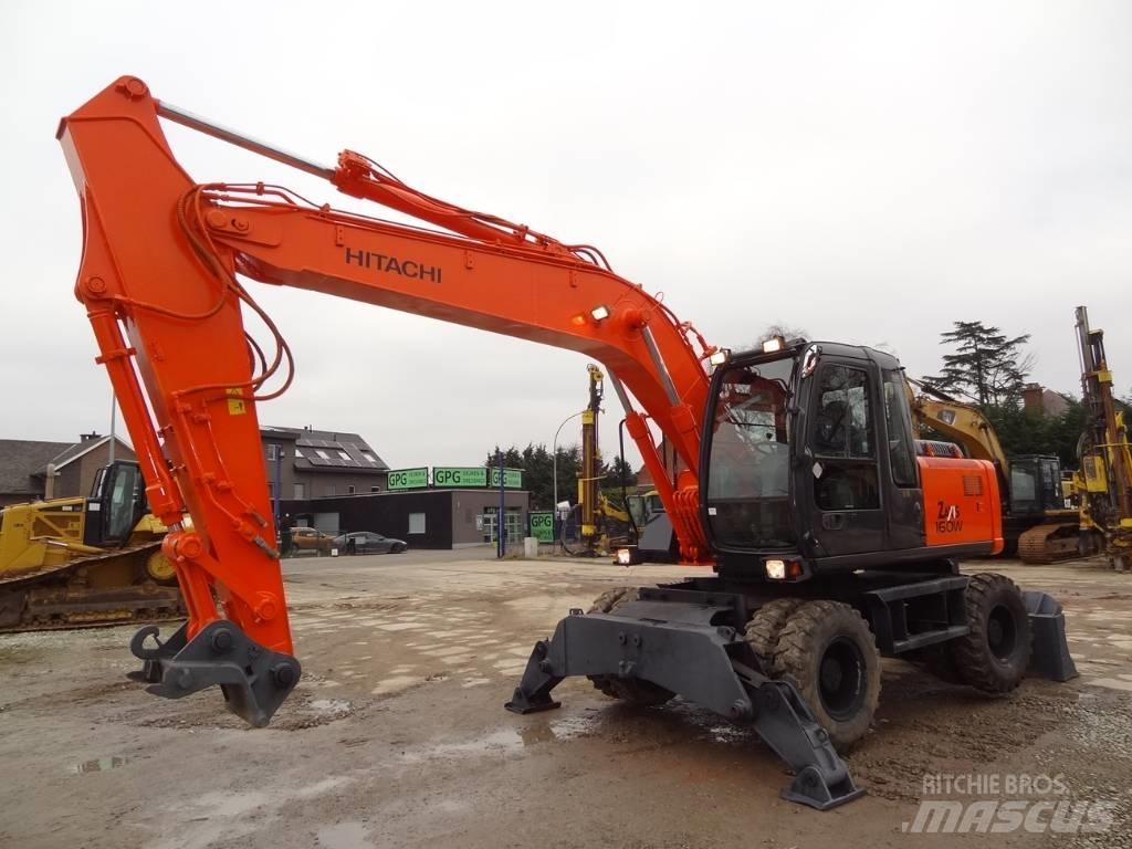 Hitachi EX 160 WD Hjulgrävare