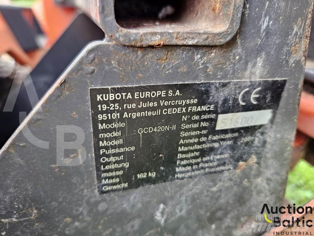 Kubota GCD420N-II Åkgräsklippare