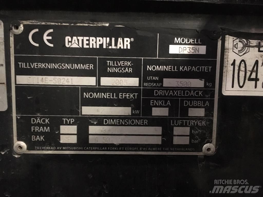 CAT DP 35 N Dieselmotviktstruckar