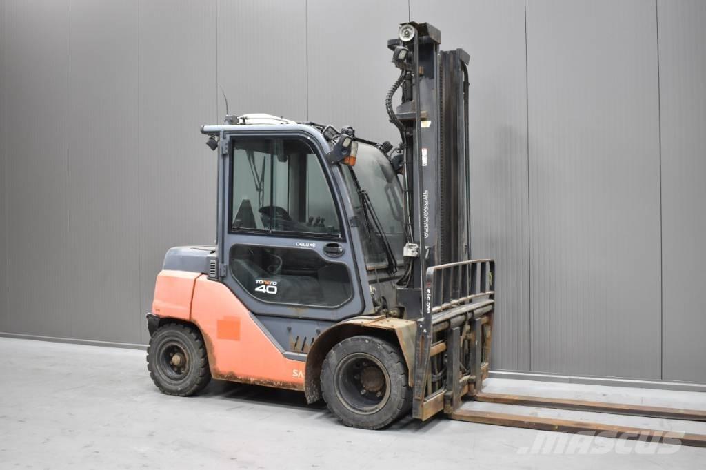 Toyota 40-8FD35N Dieselmotviktstruckar