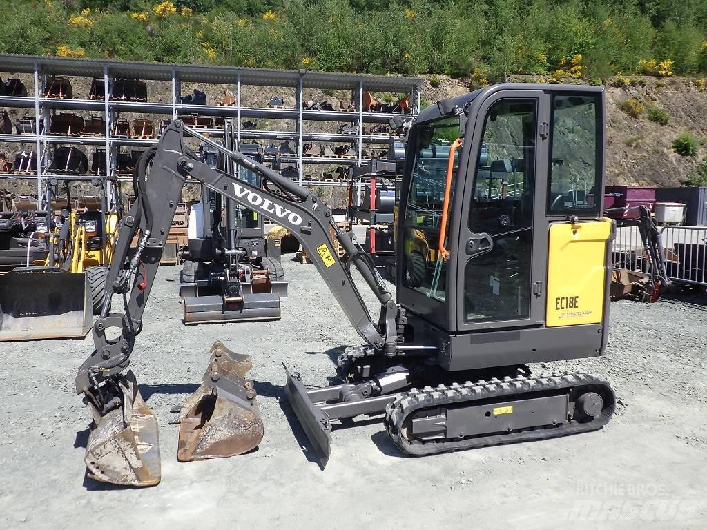 Volvo EC 18 E Minigrävare < 7t