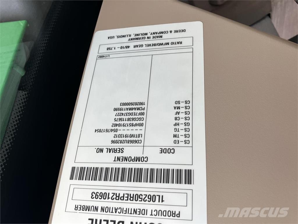 John Deere 6R 250 Traktorer