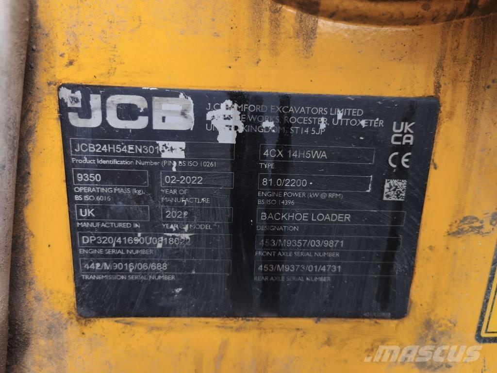 JCB 4 CX PRO AEC Grävlastare