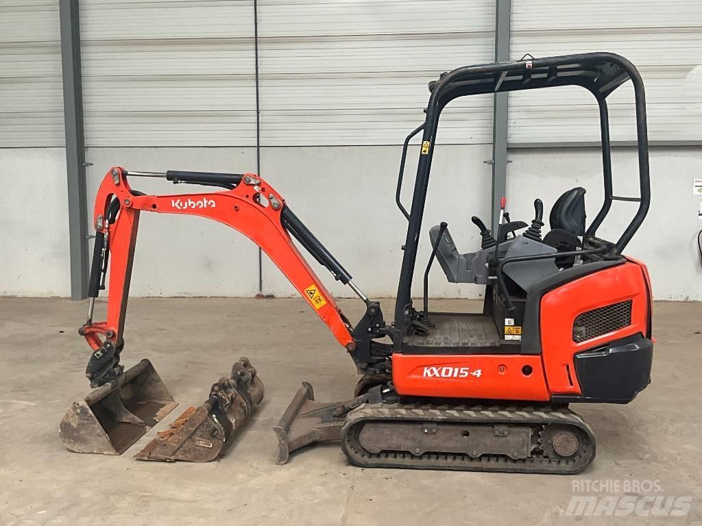 Kubota KX 015-4 Minigrävare < 7t