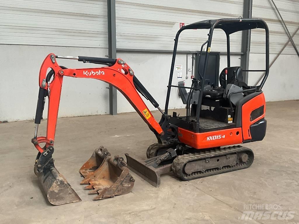 Kubota KX 015-4 Minigrävare < 7t