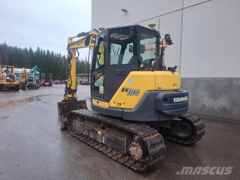 Yanmar SV 100-2A Midigrävmaskiner 7t - 12t