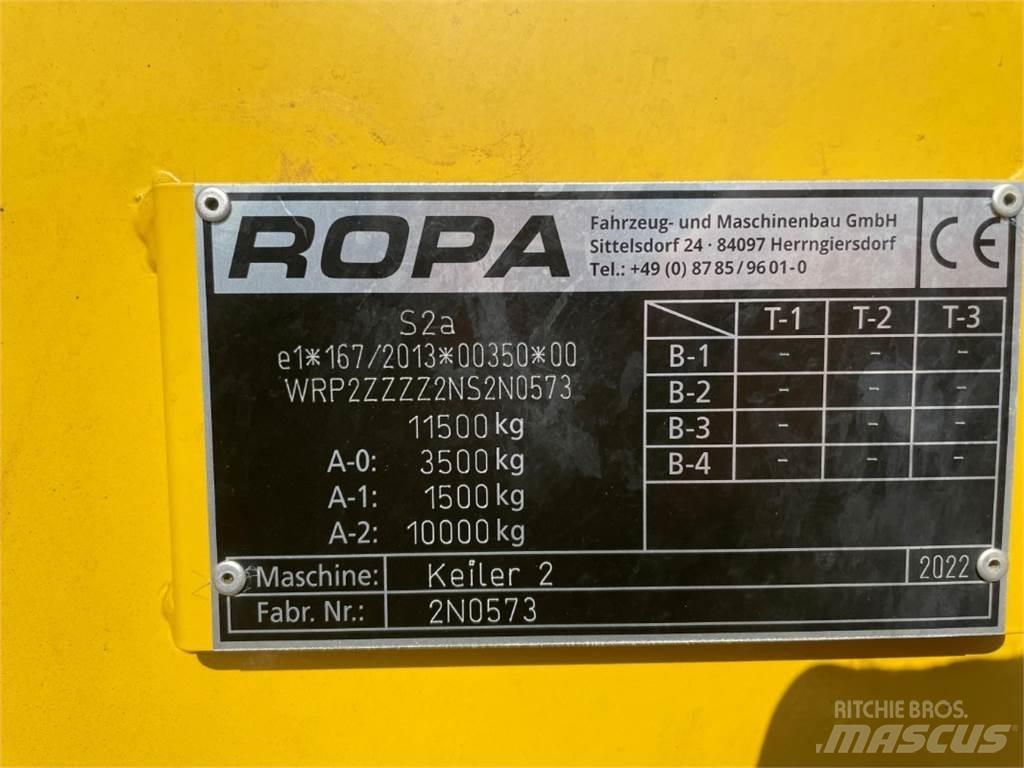 Ropa KEILER 2 Potatisupptagare och potatisgrävare