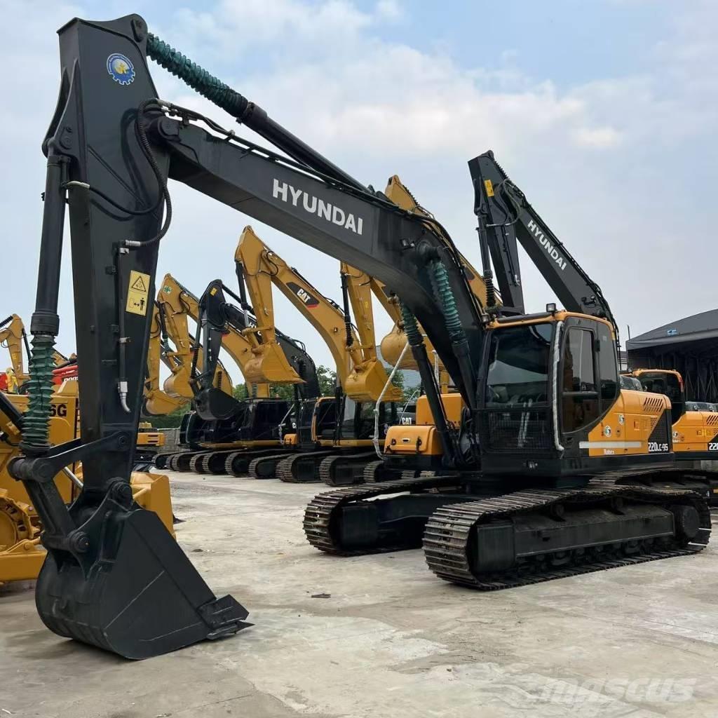 Hyundai R220LC-9S Midigrävmaskiner 7t - 12t