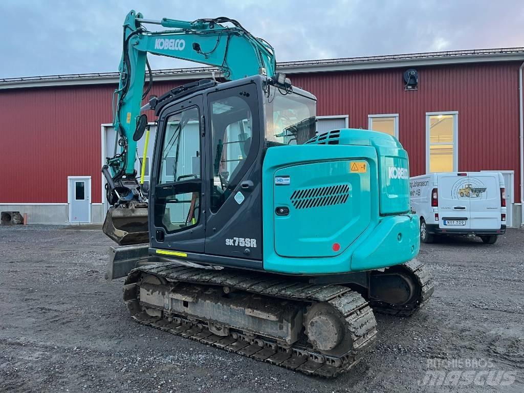 Kobelco SK 75 SR Midigrävmaskiner 7t - 12t