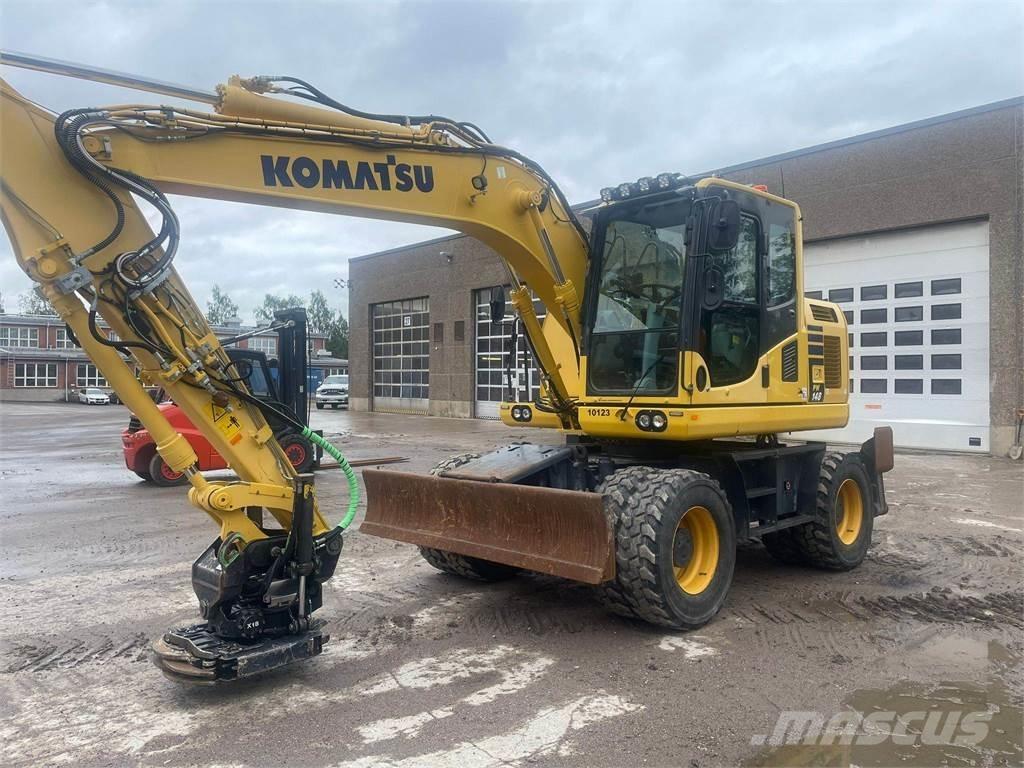 Komatsu PW148-10 Hjulgrävare