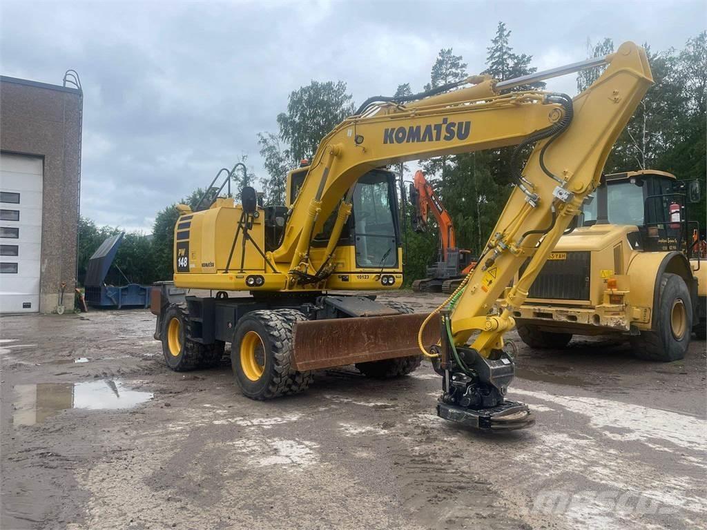 Komatsu PW148-10 Hjulgrävare