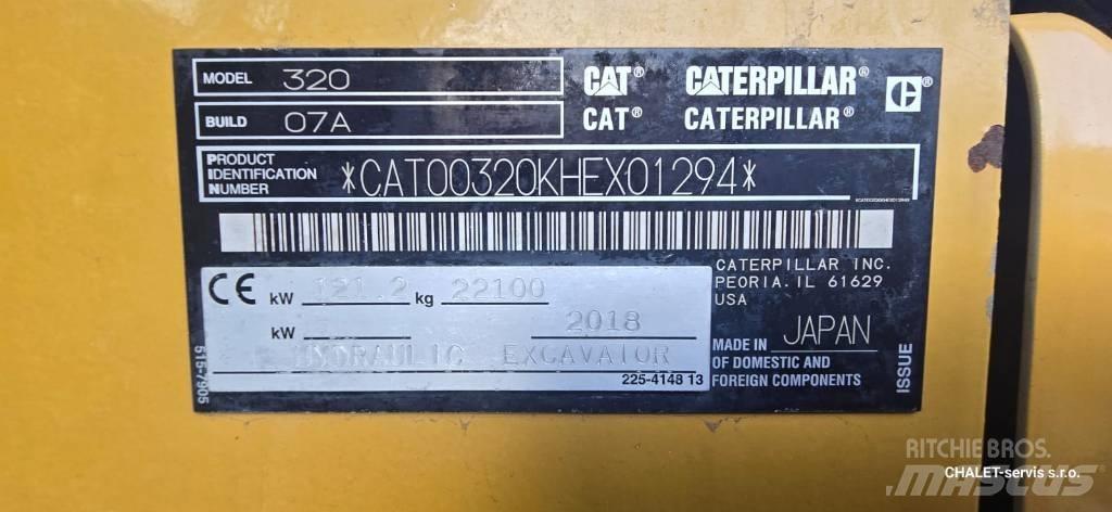 CAT 320 Bandgrävare