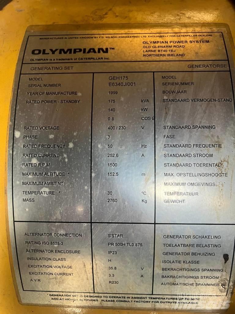 Olympian GEH 175 Dieselgeneratorer