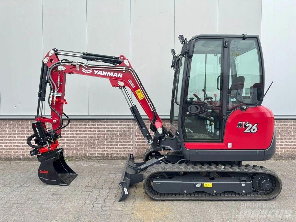 Yanmar SV26 Minigrävare < 7t