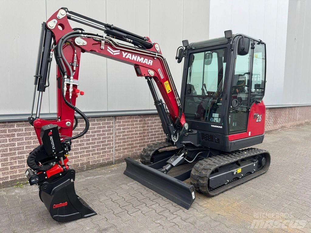 Yanmar SV26 Minigrävare < 7t