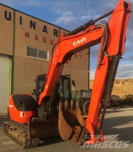 Kubota KX 080-4 Midigrävmaskiner 7t - 12t