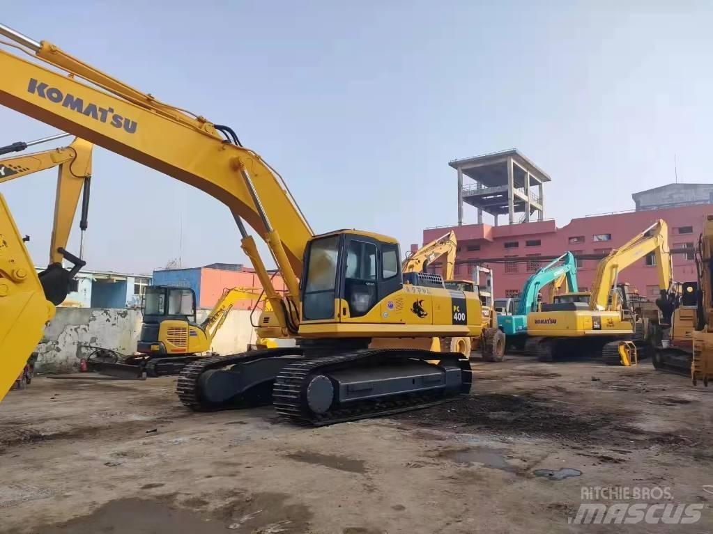 Komatsu PC 400 Bandgrävare