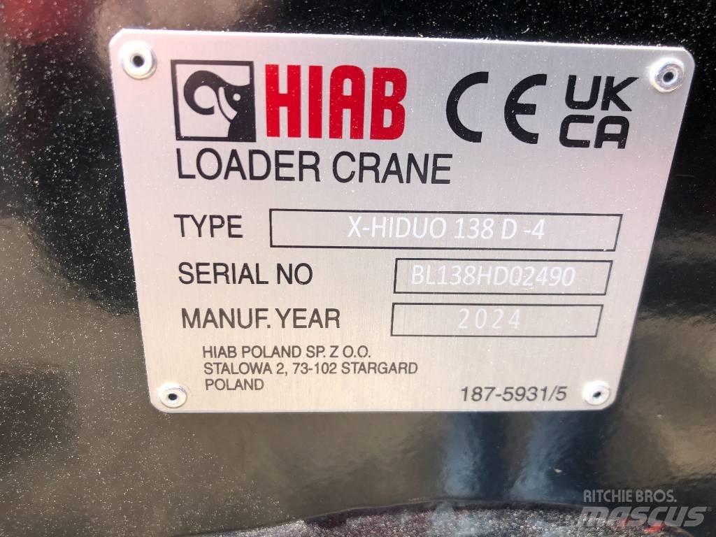 HIAB X-HiDuo 138 D-4 Styckegodskranar