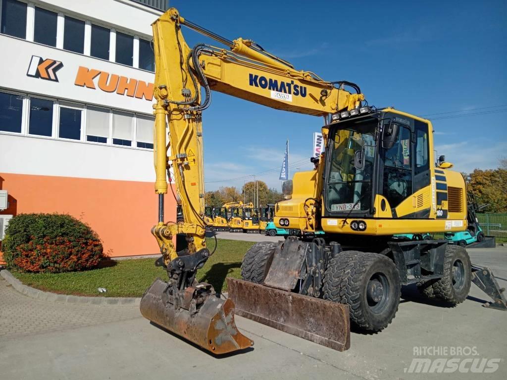 Komatsu PW 160-11 Hjulgrävare