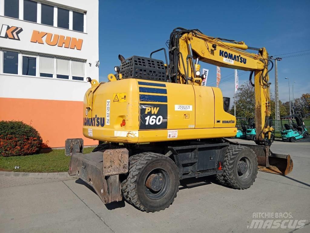 Komatsu PW 160-11 Hjulgrävare