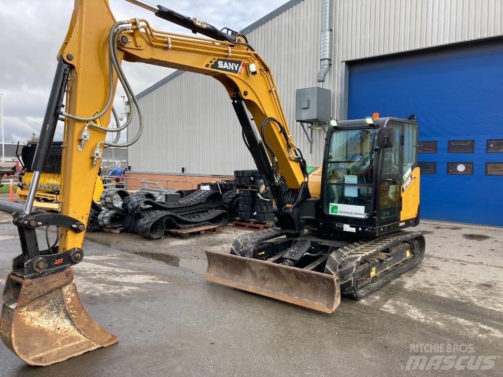 Sany SY 80 U Midigrävmaskiner 7t - 12t