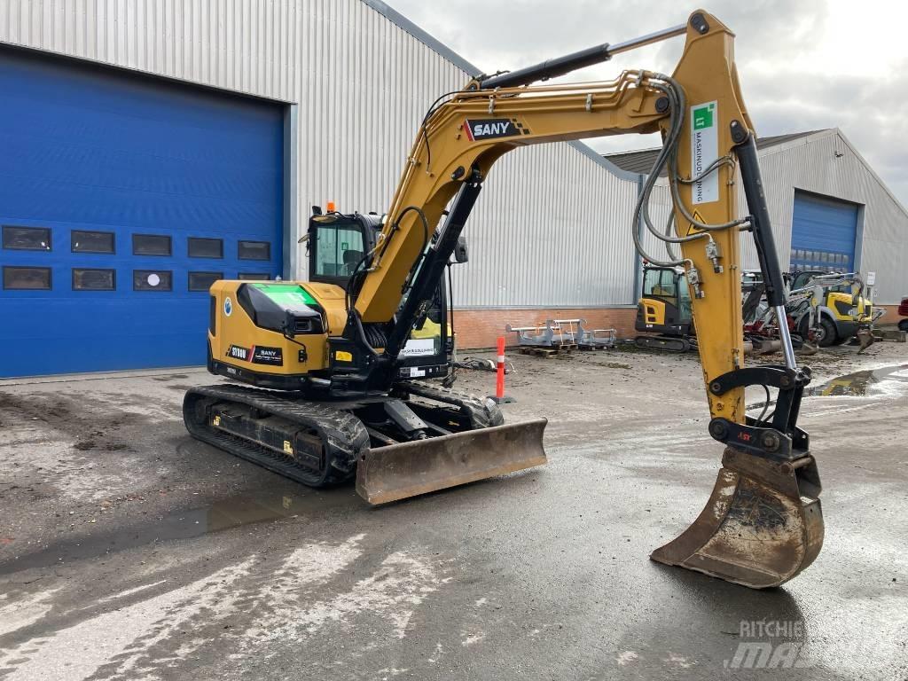 Sany SY 80 U Midigrävmaskiner 7t - 12t